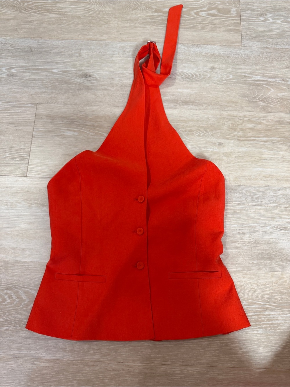 MANGO Orange Vest